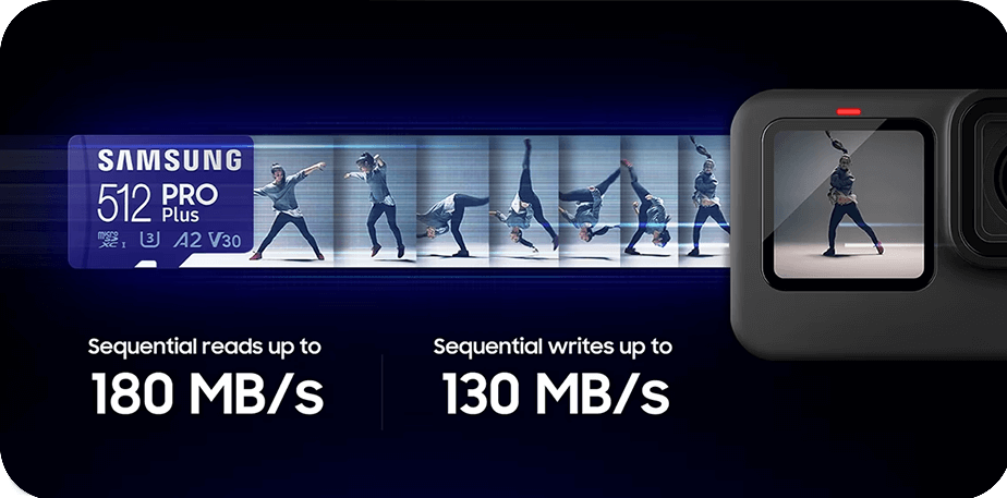 Karta pamięci Samsung PRO Plus 2023 microSD 512GB